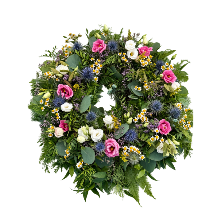 VE303 - Pestrý věnec · 35 cm